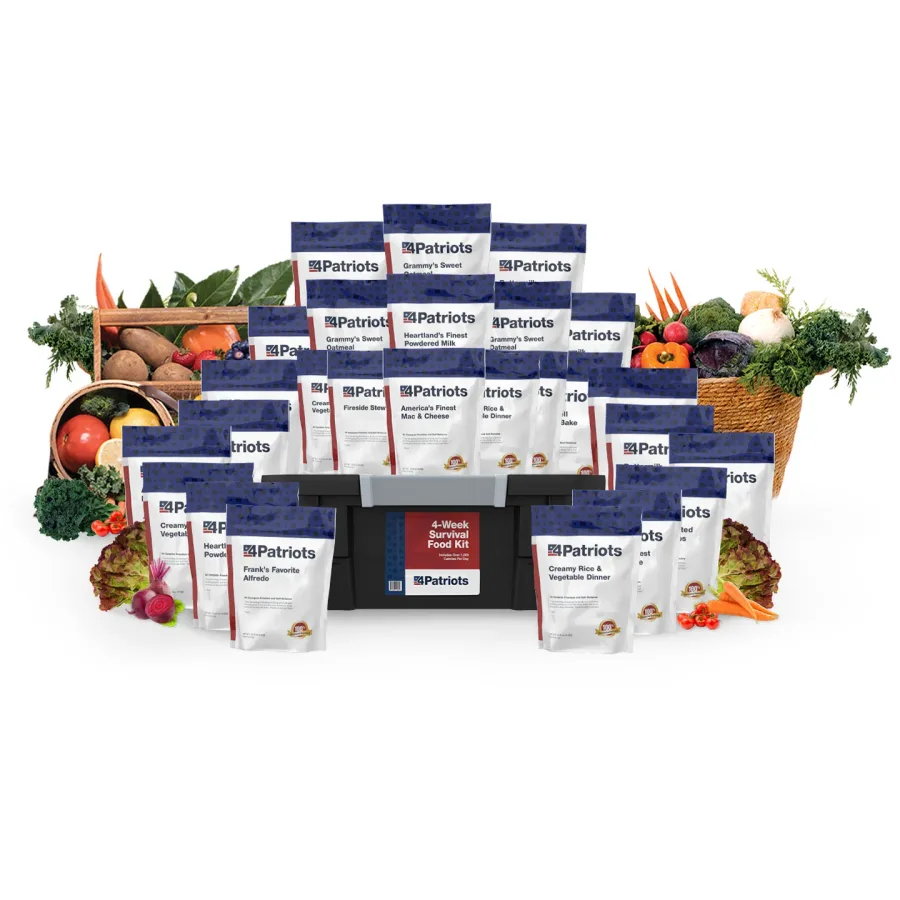4Patriots 4-Week Emergency Survival Food Kit by 4Patriots