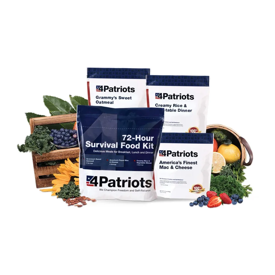 4Patriots 72-Hour Emergency Survival Food Kit by 4Patriots