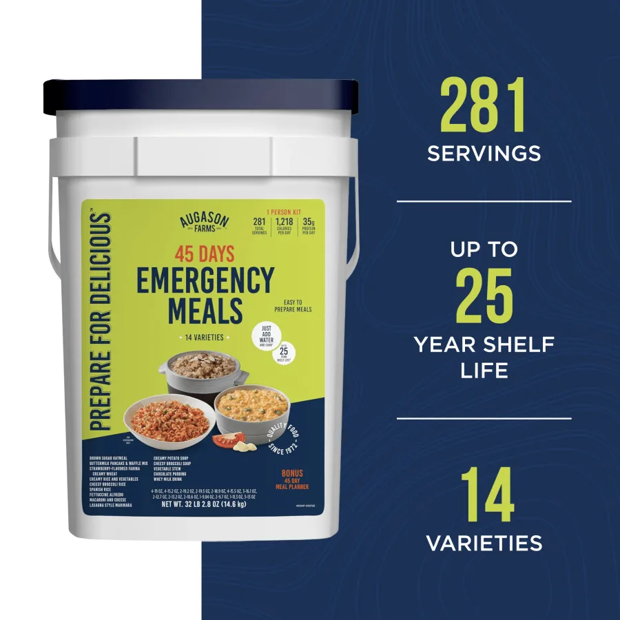Augason Farms 45-Day 1-Person Emergency Food Supply Kit by Augason Farms