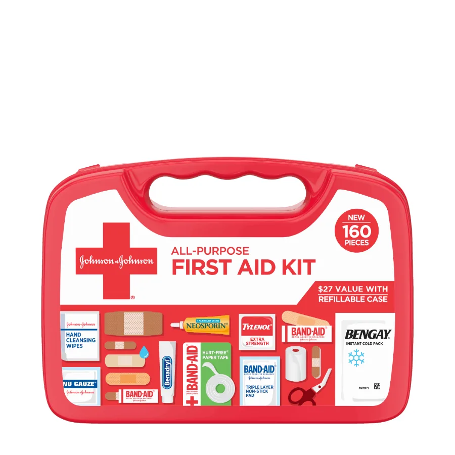 BAND-AID Brand All-Purpose First Aid Kit by Johnson & Johnson