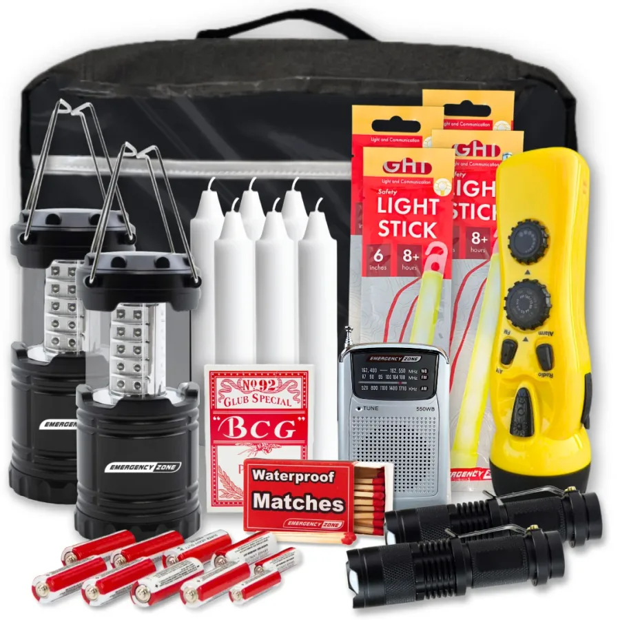 Emergency Zone Power Outage Emergency Kit Premium by Emergency Zone