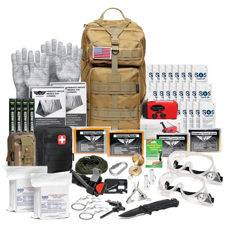 Everlit STORM II Emergency Kit 2-Person by Everlit Survival