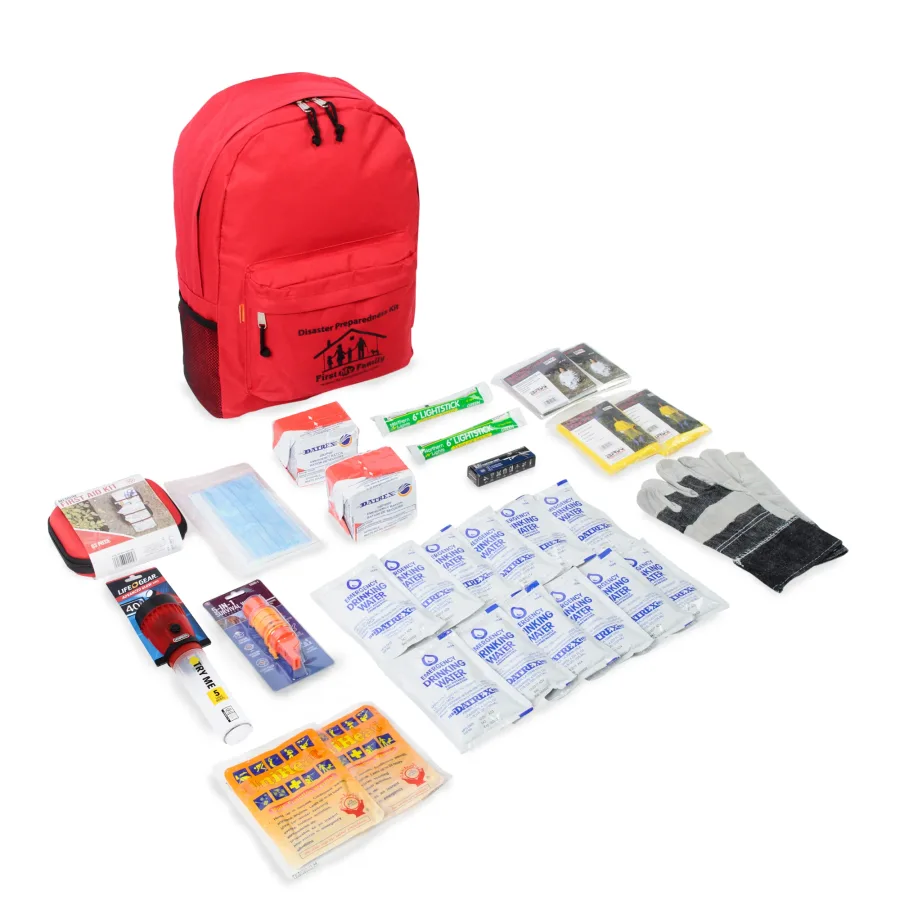 First My Family 2 Person Earthquake Disaster Survival Kit by First My Family