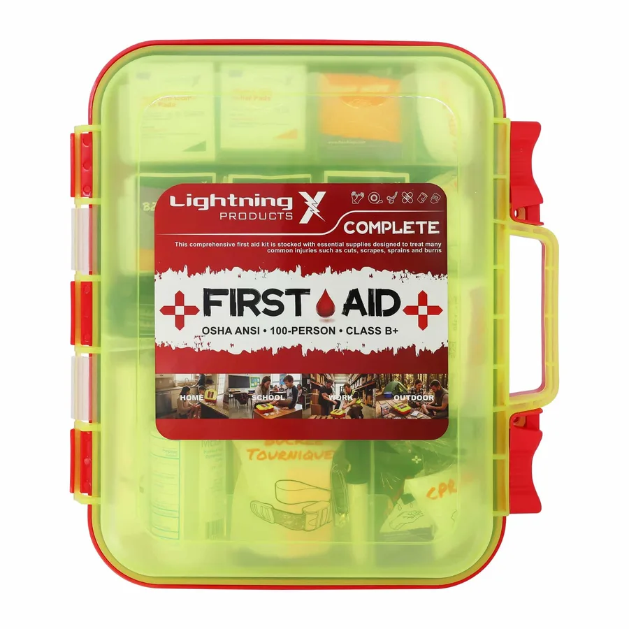 Lightning X Hard Case First Aid Kit Class B+ by Lightning X
