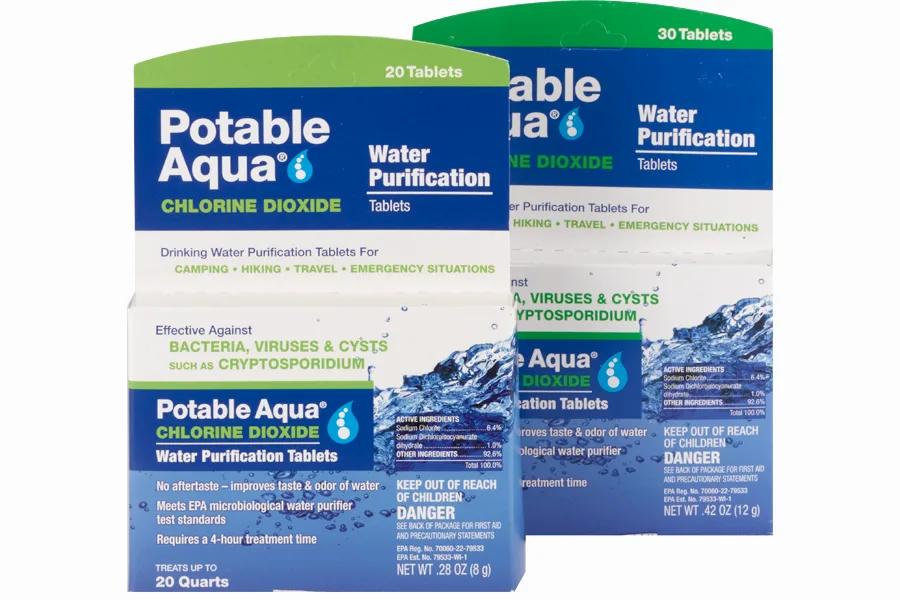 Potable Aqua Chlorine Dioxide Tablets by Potable Aqua (Pharmacal)