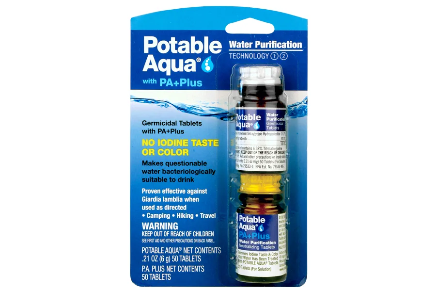 Potable Aqua Tablets with PA Plus by Potable Aqua (Pharmacal)