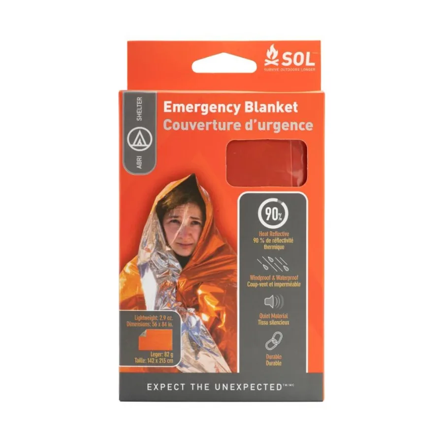 SOL Emergency Blanket by SOL (Survive Outdoors Longer)